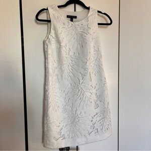 Banana Republic White Sleeveless Dress
